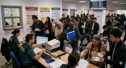 sala de control inmigración