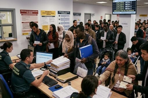 sala de control inmigración